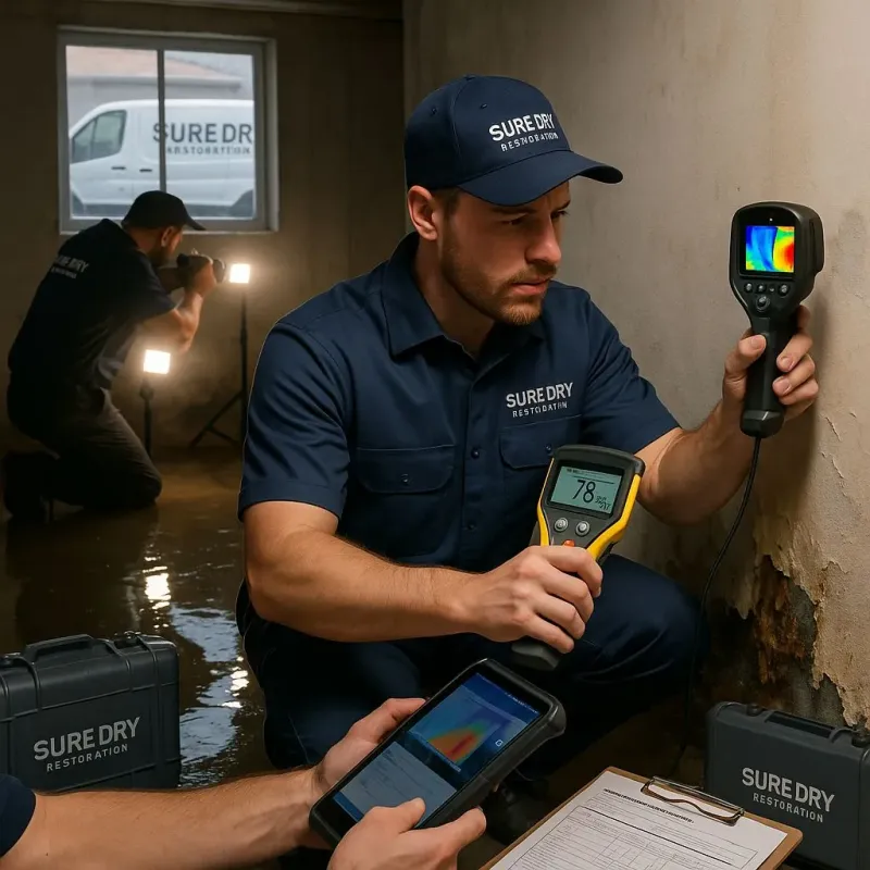 Initial Assessment and Documentation process in Presidential Lakes Estates, NJ