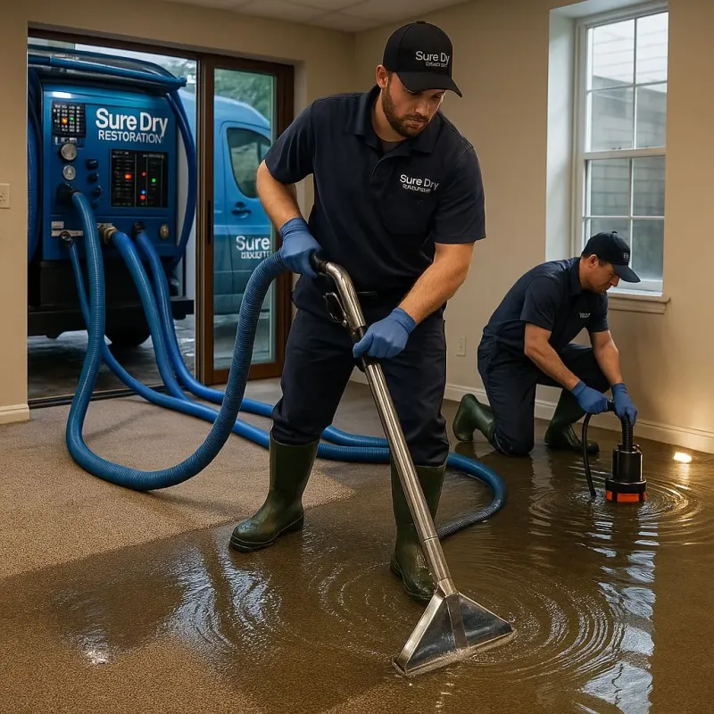 Water Extraction and Removal process in Presidential Lakes Estates, NJ